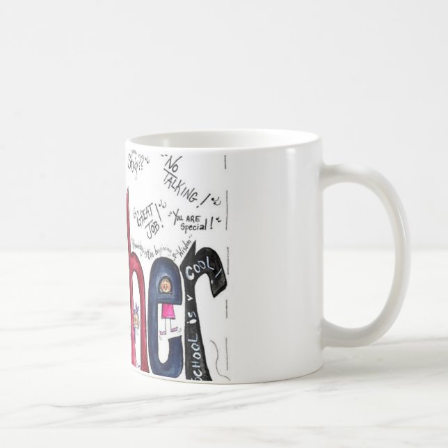 Lehrer-Tasse Kaffeetasse (Rechts)