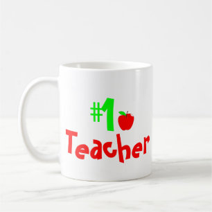 Lehrer-Tasse Nummer 1, Bestes Geschenk für Lehrer, Kaffeetasse