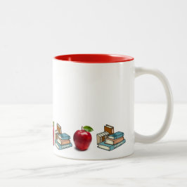 LEHRER-Tasse Zweifarbige Tasse