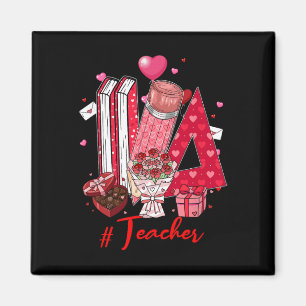 Lehrer-Tools Herzen Blumen Valentinstag-Witz Magnet