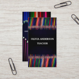 Lehrer | Tutor-Visitenkarten Visitenkarte