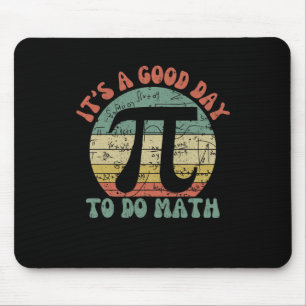Lehrer, um die Schule seinen guten Tag zu tun Math Mousepad
