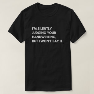 Lehrer und Professoren lustiger Arbeitspruch T-Shirt