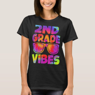 Lehrer und Schüler der 2. Klasse Tie Dye Zurück zu T-Shirt