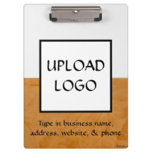 Lehrer- und Schulverwaltungs-Custom-Logo-Clipboard