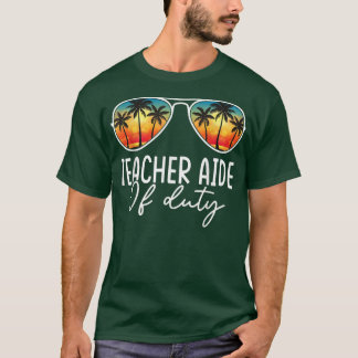Lehrer verehrt den arbeitslustigen Sommer letzten  T-Shirt