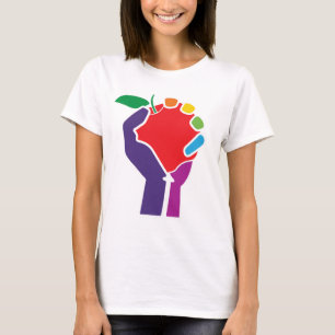 Lehrer vereinigten Regenbogen T-Shirt