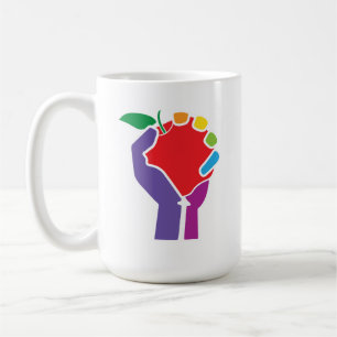 Lehrer vereinigten Regenbogen-Tasse Kaffeetasse