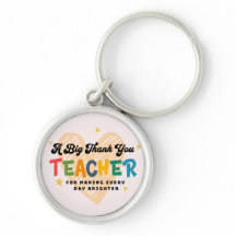Lehrer Vielen Dank Schlüsselanhänger - Geschenk fü