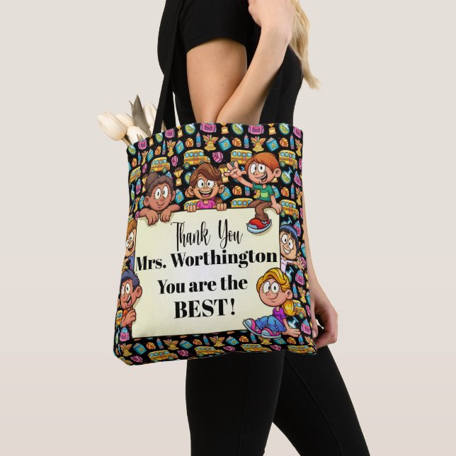 LEHRER Vielen Dank - SEHEN SIE ZURÜCK! Tragetasche Tasche (Von Nahem)