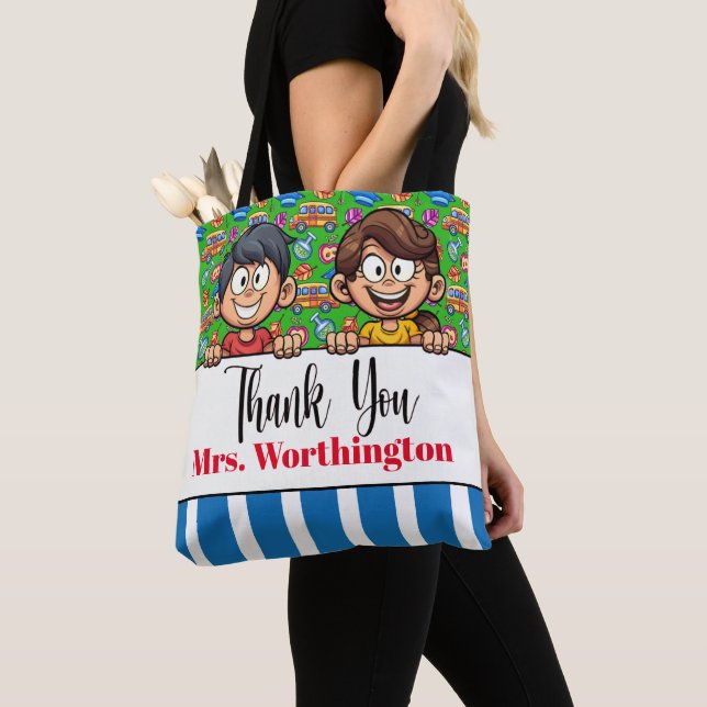 LEHRER Vielen Dank - SEHEN SIE ZURÜCK! Tragetasche Tasche (Von Nahem)