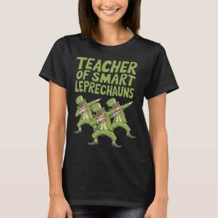 Lehrer von cleveren Kobolden Dab St. Patrick's Day T-Shirt