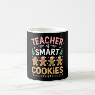 Lehrer von intelligenten Keksen Weihnachts-Gingerb Kaffeetasse