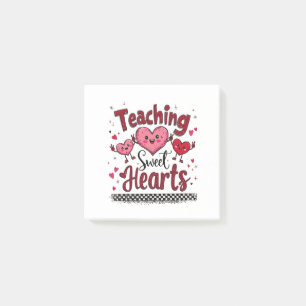 Lehrer von Sweet Hearts Funny Valentine Post-it Klebezettel