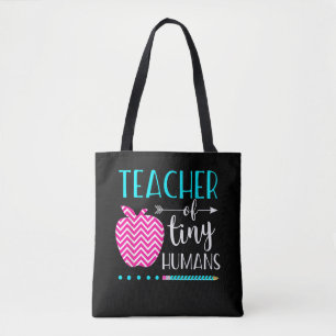 Lehrer von winzigen Menschen Vorschule PreK Kinder Tasche
