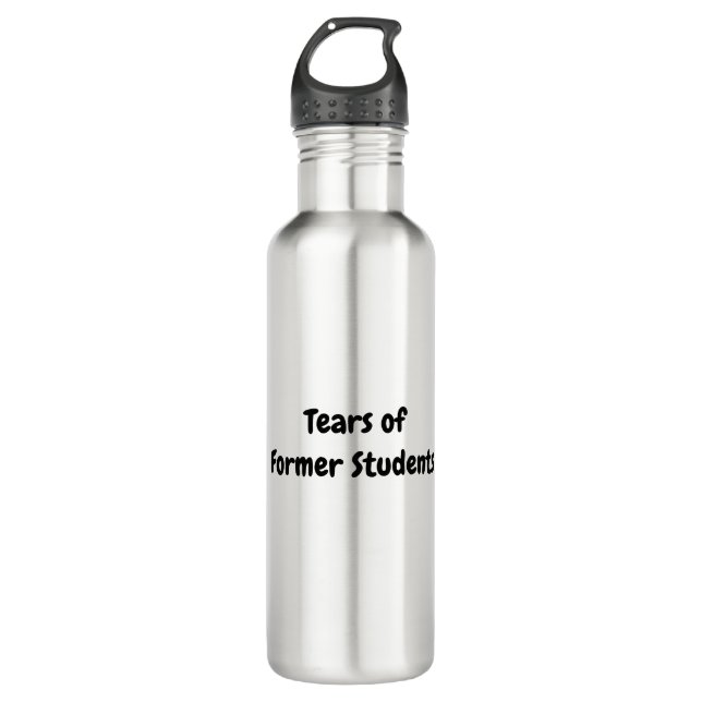Lehrer-Wasser-Flasche Edelstahlflasche (Vorderseite)