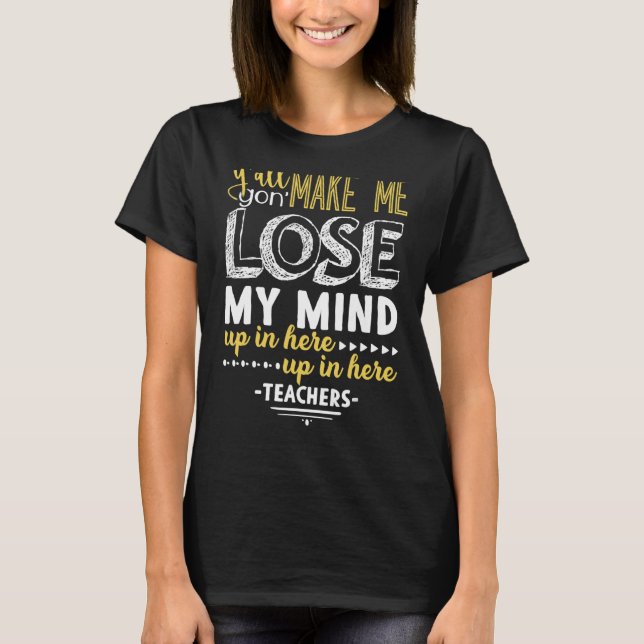 Lehrer wird mich dazu bringen, meinen Abschlag zu  T-Shirt (Vorderseite)