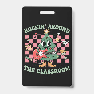 Lehrer Xmas Rockt Durch Das Klassenzimmer Groovy Ausweis