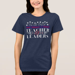 Lehrer zukünftiger Führungskräfte - Pensionierung Tri-Blend Shirt