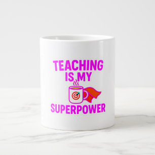 Lehrer zurück zum Geschenk der Schule Jumbo-Tasse