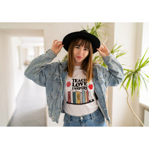 Lehrerausbildung Liebe Inspiriere LehrerInnen Lehr T-Shirt