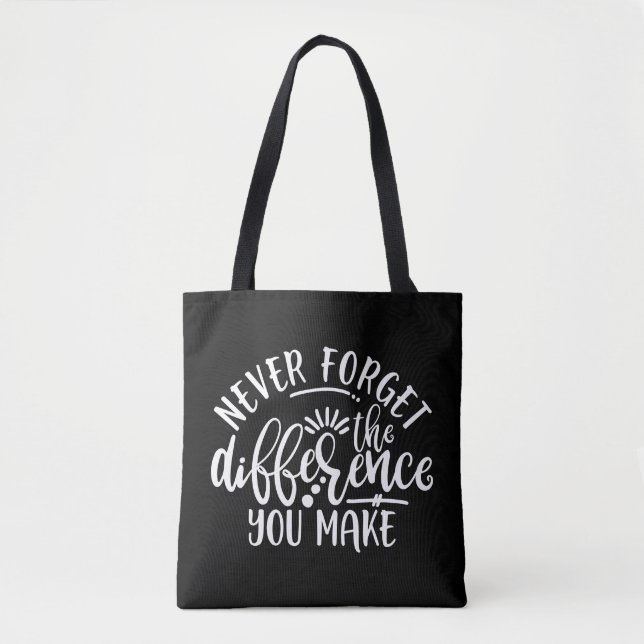 Lehrerbewertung Design Idee Tasche (Vorderseite)
