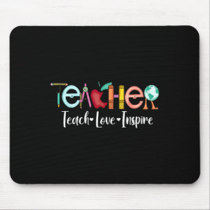 Lehrerbewertung durch die Liebe Inspiriert Mousepad