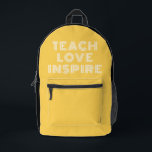 Lehrerbewertung in der Liebe Inspiriert Angebot Le Bedruckter Rucksack<br><div class="desc">Liebe Inspirier Kostenvoranschlag Lehrer Wertschätzung gedruckter Rucksack</div>