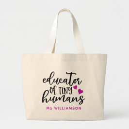 Lehrerbewertung Personalisierte Jumbo-Tasche Jumbo Stoffbeutel