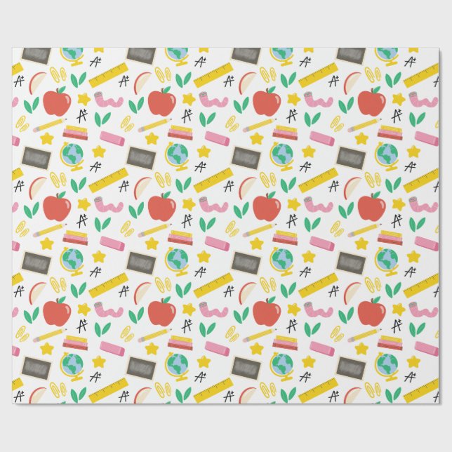 Lehrerbewertungsunterricht: Wrapping Paper Geschenkpapier (Flach)