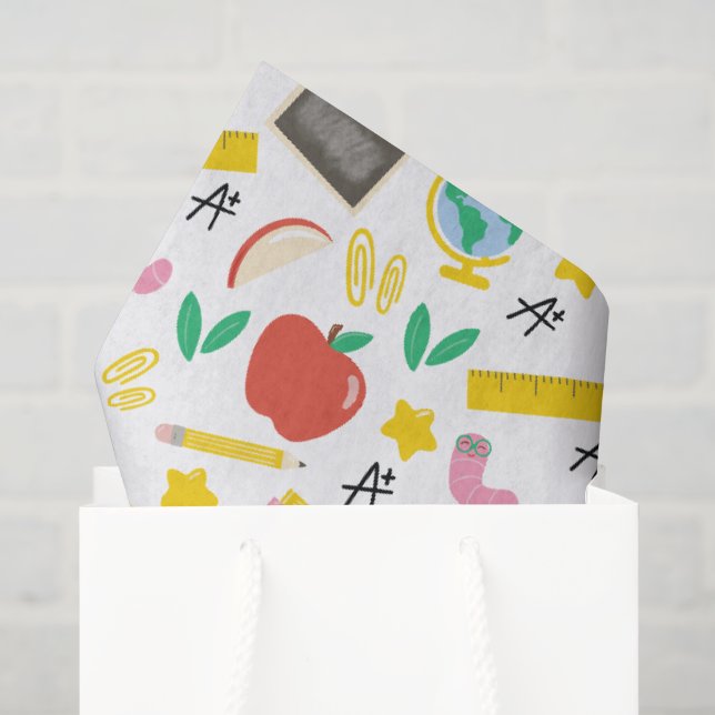 Lehrerbewertungsunterricht: Wrapping Paper Seidenpapier (Geschenktüte)