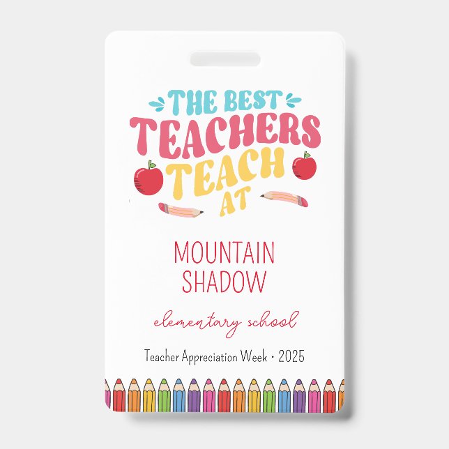 Lehrerbewertungswoche Ausweis (Vorderseite)