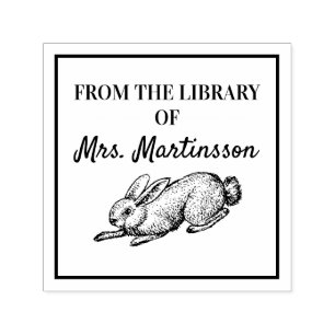Lehrerbücher aus der Bibliothek Häschen Permastempel