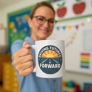 Lehrercup auf Inspiration; Lehren mit Absicht Kaffeetasse