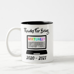 Lehrerdankeschon 2021 zweifarbige tasse