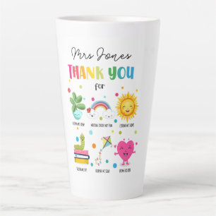 Lehrerdankeschön Dankeskarte Abschluss Milchtasse