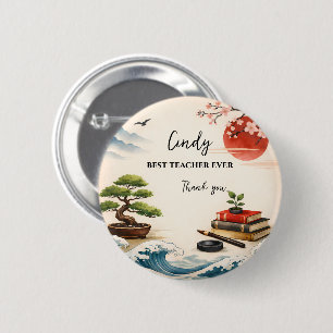 Lehrerdankeschön‑Geschenk Ende des Schuljahres Button