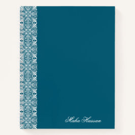 Lehrerdankeschön | Geschenk mit individuellem Name Notizbuch