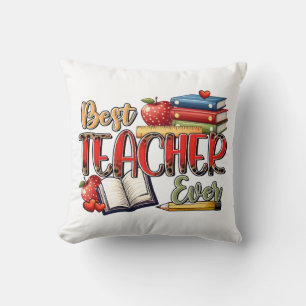 Lehrergeschenk   Bester Lehrer überhaupt Kissen