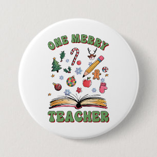 Lehrergeschenk Ein fröhlicher Lehrer Button