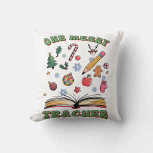 Lehrergeschenk Ein fröhlicher Lehrer Kissen