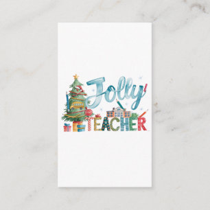 Lehrergeschenk Frohe Weihnachten Lustiger Lehrer Begleitkarte
