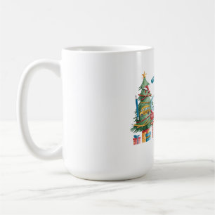 Lehrergeschenk   Frohe Weihnachten Lustiger Lehrer Kaffeetasse