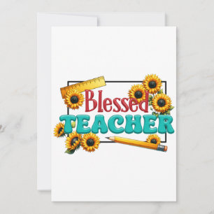 Lehrergeschenk Gesegneter Lehrer