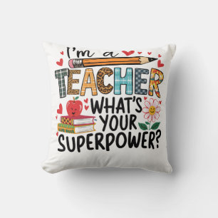 Lehrergeschenk Ich bin ein Lehrer Kissen