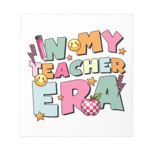 Lehrergeschenk   In meiner Lehrerära Notizblock