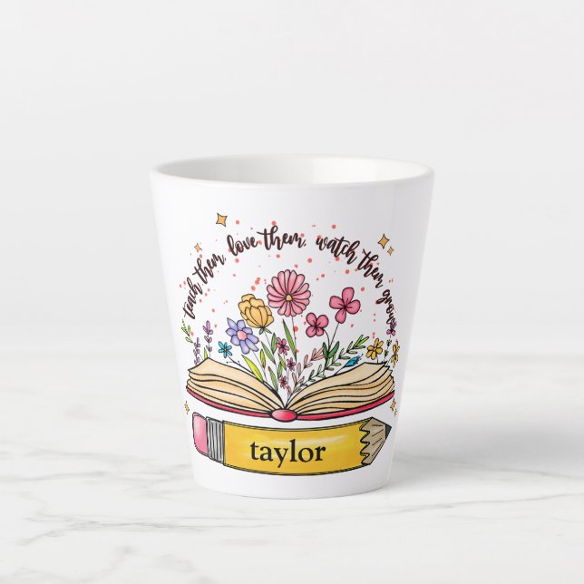 Lehrergeschenk Milchtasse (Vorderseite)