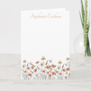 Lehrergeschenk Natürliche Wildblumen Flora