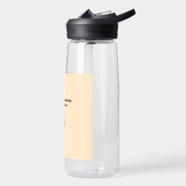 Lehrergeschenk Wasserflasche Trinkflasche (Links)