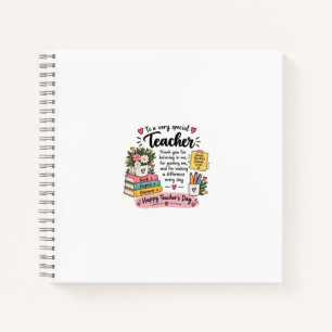 Lehrergeschenk zur Würdigung Frohen Lehrertag Notizbuch